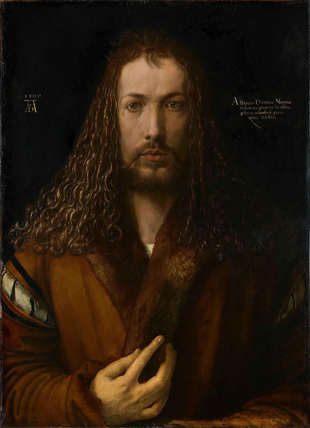 Albrecht Durer's Self Portrait of 1500